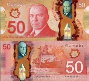 500 CAD ( 10 bills )